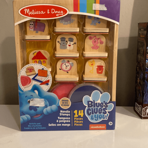 Melissa & Doug blue’s clues stamp set - Picture 1 of 2