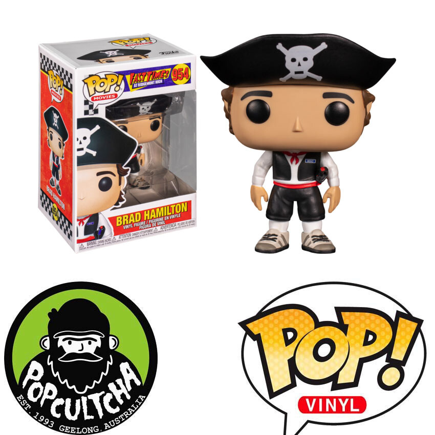 Fast Times At Ridgemont High - Brad Hamilton Pop! Vinyl Figure &Quot;New&Quot;