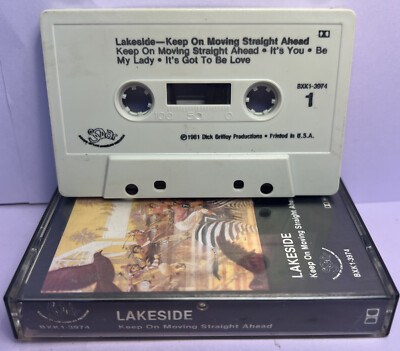 Lakeside Keep On Moving Straight Ahead Cassette 1981 First Pressing EX