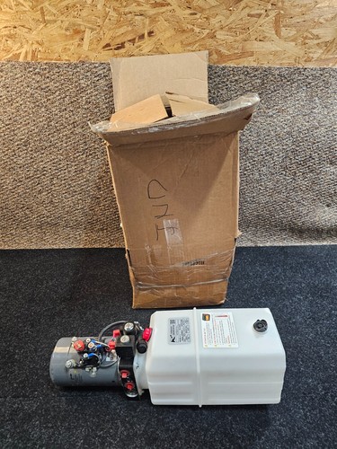 KTI Hydraulics 12VDC Single Double Acting Power Up/Down/Gravity Down ...