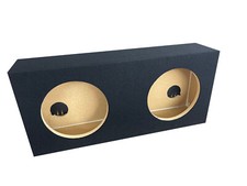 Zenclosures Dual sealed Subwoofer box for JL AUDIO 10TW3-D4 Subwoofer's 2-10"
