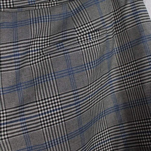 Vince Camuto Plaid Waist Tie Cuffed Shorts Size 16 - Picture 6 of 12