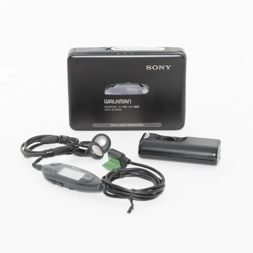 SONY WALKMAN WM-EX999  PORTABLE CASSETTE TAPE PLAYER USED REPAIR WORKING JAPAN