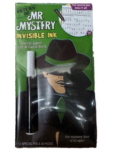 NEW - Mr Mystery Invisible Ink Puzzle Book - Picture 7 of 8