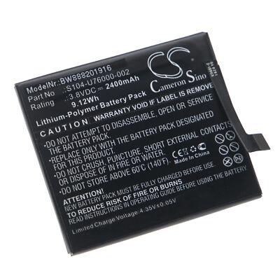 Batterie Pour Wiko U Feel Lite 4G - 2400mAh - Remplacement D'origine Par Vhbw