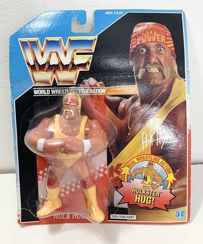 WWF Hasbro Hulk Hogan Series 2  Hulkster Hug 1990...