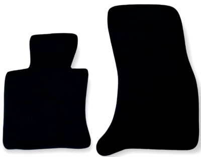 Front Car Floor Mats Velour For BMW 6 E63 Waterproof Carpet Auto Liners New 2pcs