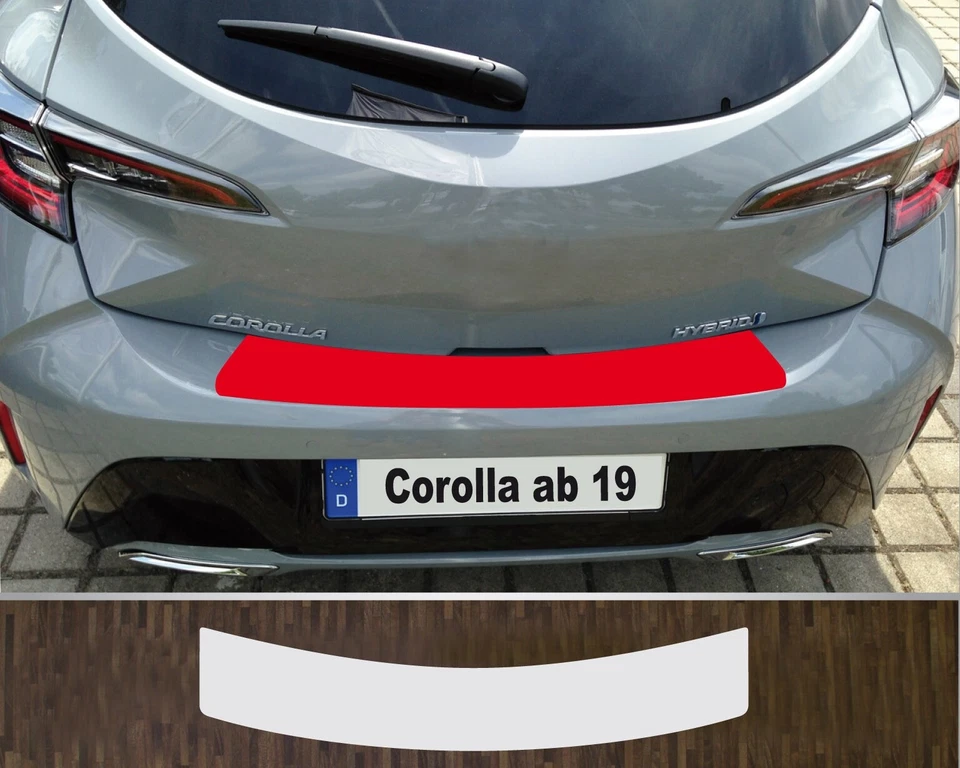 Film de Protection la Peinture Ajustement pour Toyota Corolla Hayon - Photo 1/1