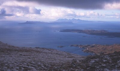 Photo 6x4 Small Isles. Alisary The west ridge of Rois-bheinn is famed for c2002
