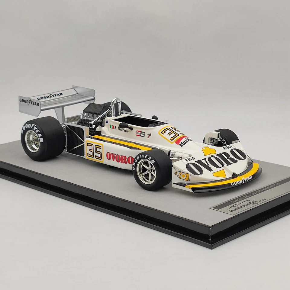 1/18 Tecno Mythos Series March 761 OVORO #35 1976 Swedish GP TM18-222E Resin Car - Image 2 of 4