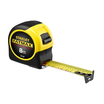 STANLEY - FATMAX STANLEY FATMAX Tape Measure Blade Armor 8 M Metric Shock Resistant with Mylar