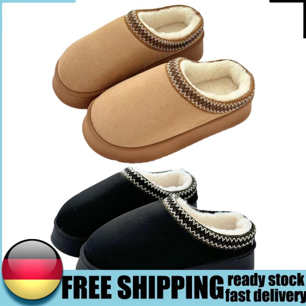 APL Pantofole in peluche ciabatte antiscivolo suola spessa ciabatte per autunno inverno