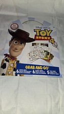 2 Grab And Go 250 Sticker Activity Books Disney Toy Story 4 Kids Travel Home Fun