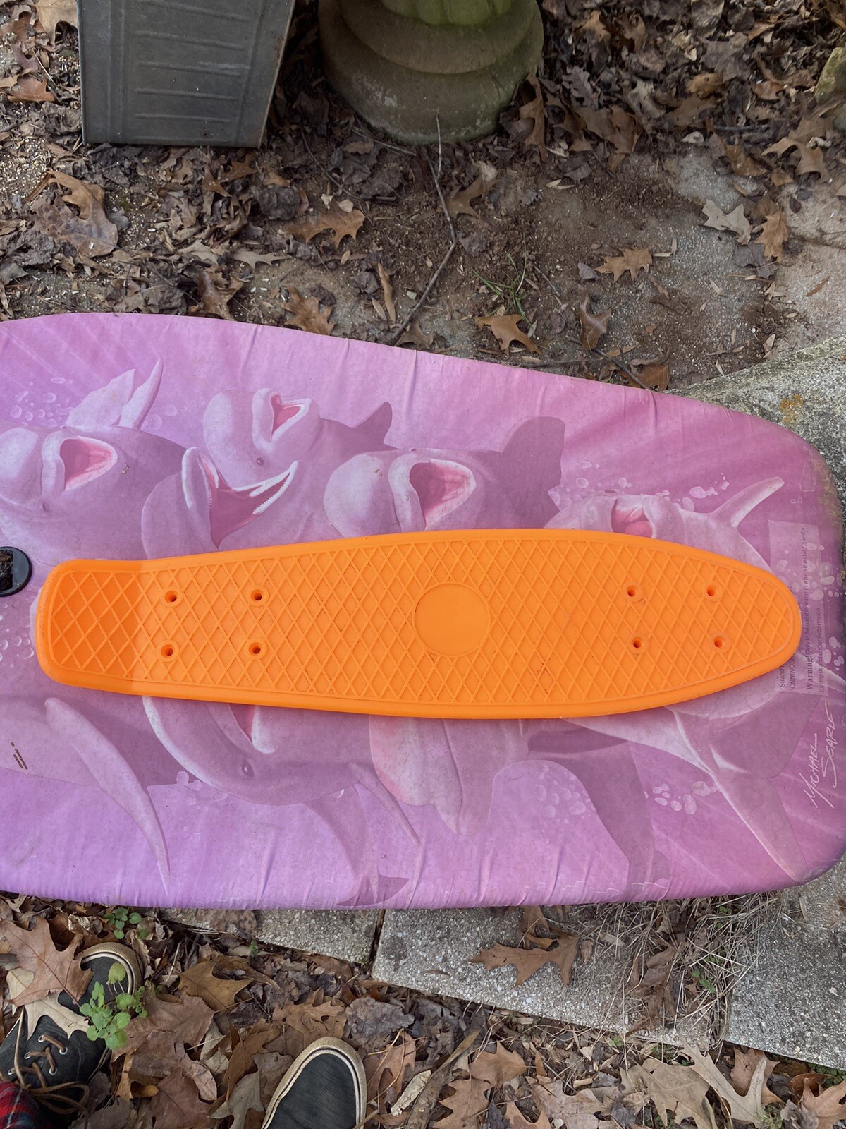 Mini Plastic Cruiser Skateboard Small Skateboard 22 Inches Like A Penny Board