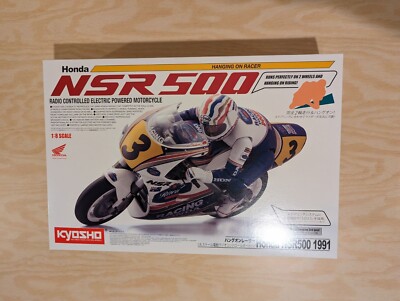 希少　KYOSHO ホンダ NSR500 1/8 スケール　　電動ラジコン Amazon.com: Kyosho Honda NSR500 Hanging-On Rider RC