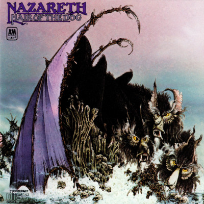 Nazareth ~ Hair Of The Dog (1975) CD 1984 A&M Records    NEW   