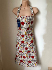 LNIANY BAWEŁNIANY SZARY FARTUCH Rękawice piekarnicze Grill PROJEKT JEDEN ROZMIAR ŚWIĄTECZNY PREZENT Zestaw