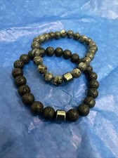 Natural Stone Beaded Bracelet Set