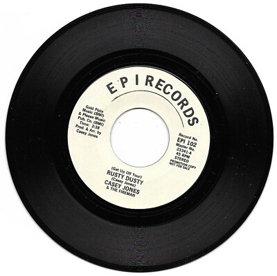 JONES, Casey & THE FIREMEN (Rusty Dusty, Get Up Off Your ) EPI 102 = MINT PROMO!