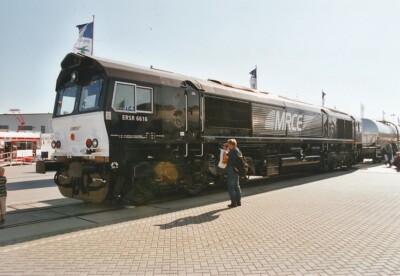 Foto MRCE GM EMD JT42CWR Innotrans 2006 10x15cm V2082f