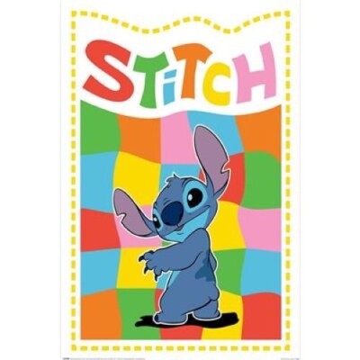 Poster Lilo & Stitch - Stitch Chequered 61x91,5cm NEU 59936