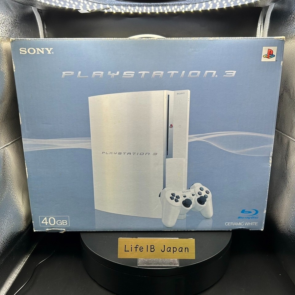 Console PlayStation 3 PS3 CECHH00 Ceramic White 40GB - Région Libre - Occasion Fonctionnelle