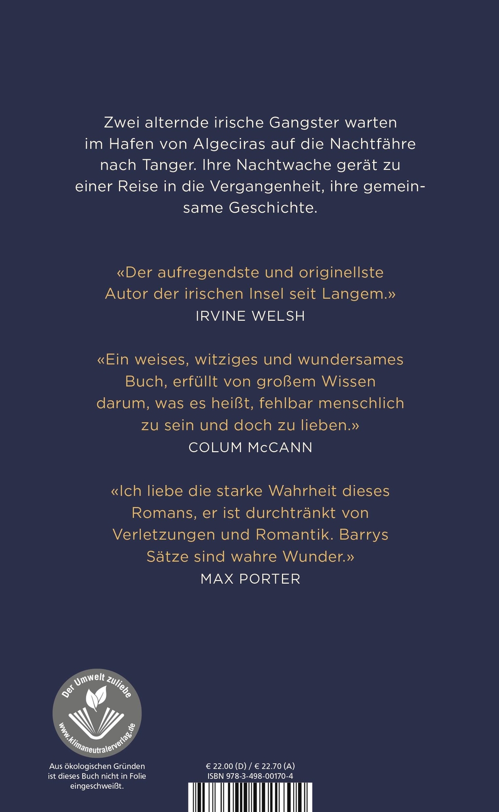 Thumbnail - Nachtfähre Nach Tanger Kevin Barry