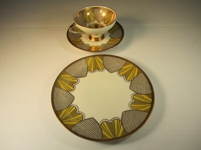 Plat creux Winterling Marktleuthen Bavaria en porcelaine