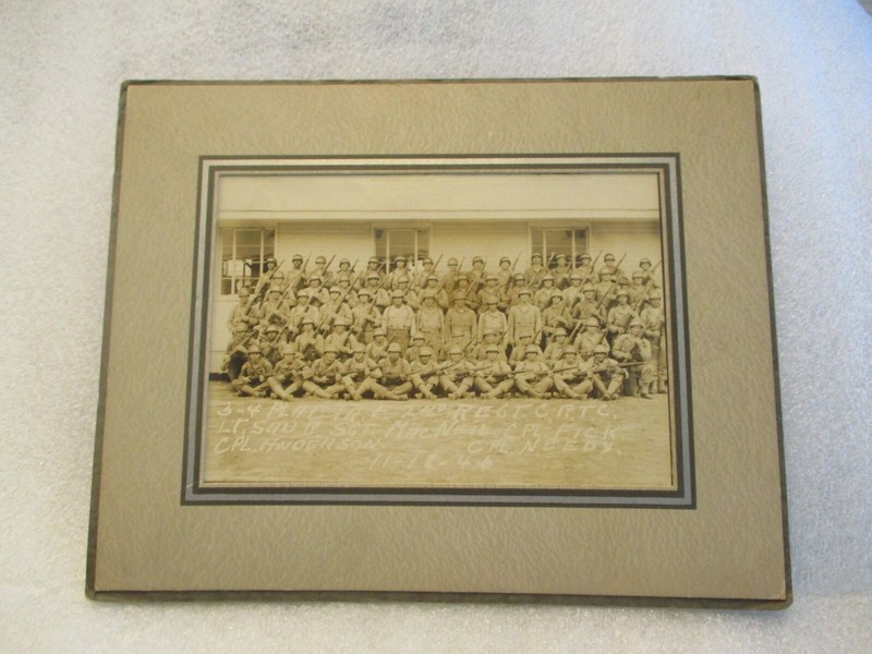 WWII U.S. Army Photograph 2nd Reg. C 1944
