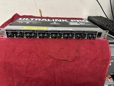 BEHRINGER ULTRALINK PRO MX882 / MICROPHONE MIXER  SPLITTER - Tested / Working