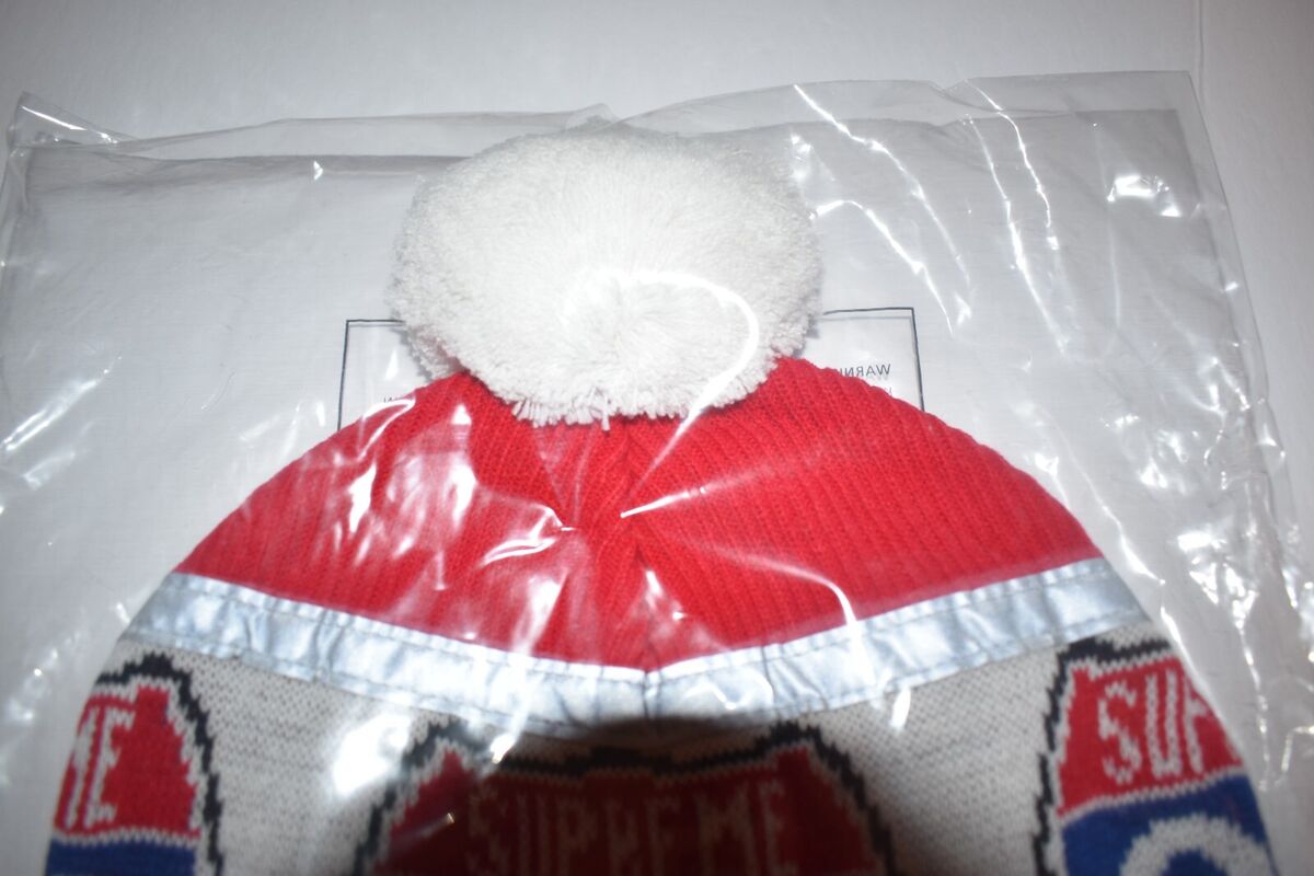 Supreme Interstate I-94 Reflective Beanie, RED, O/S, FW22, New In Bag, DEADSTOCK Supreme Interstate I-94 Reflective Beanie, RED, O/S, FW22, New In Bag, DEADSTOCK