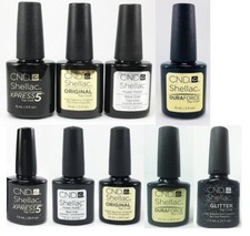 Autentico cappotto top e base CND SHELLAC SCEGLI IL TUO PREFERITO