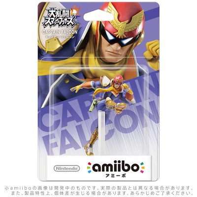 Nintendo amiibo Captain Falcon Super Smash Brothers series Japan