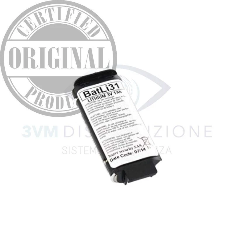 Batli31 3V - 1AH batteria ORIGINALE antifurto Daitem Logisty Atral