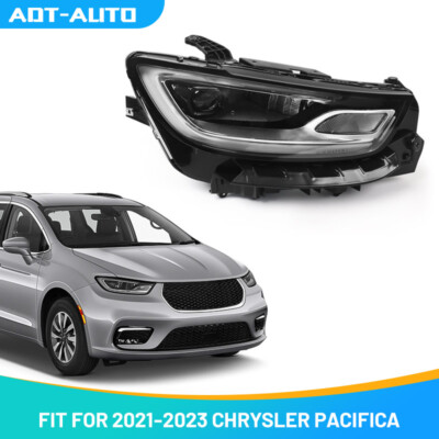 Passenger LED DRL Projector Headlight For 2021-2024 Chrysler Pacifica Headlamp