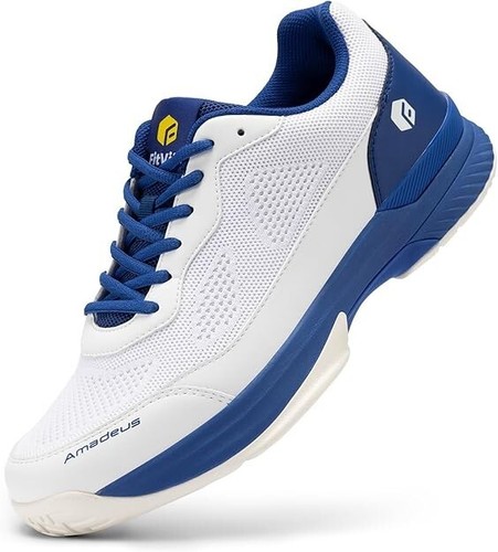 FitVille Mens Extra Wide Fit Tennis Trainers Badminton Squash Arch Support UK 10