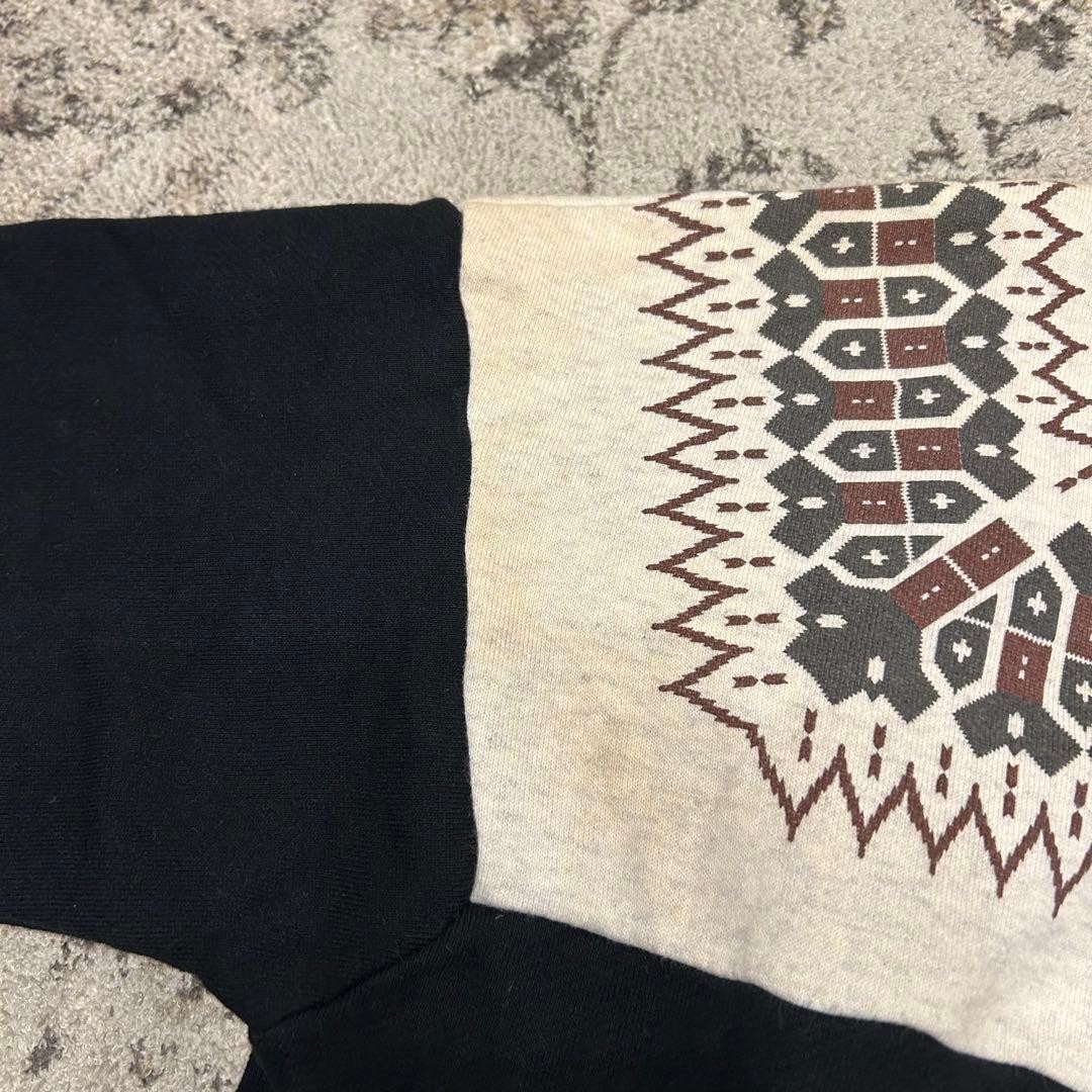 Full Count Snow Pattern Sweat FULLCOUNT ZIP Nordi… - image 18