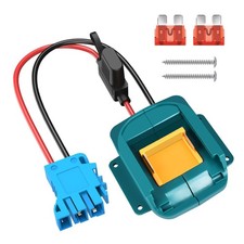 Power Adapter Wheel Makita 18V LXT Battery Wire Harness Fuse Holder 12AWG 40A