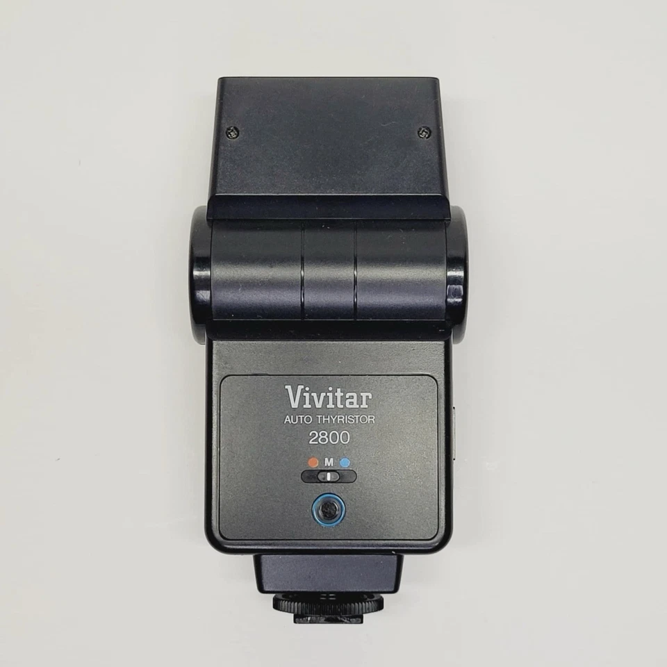 Vivitar Auto Thyristor 2800 Shoe Mount Flash Camera - Image 3 of 4