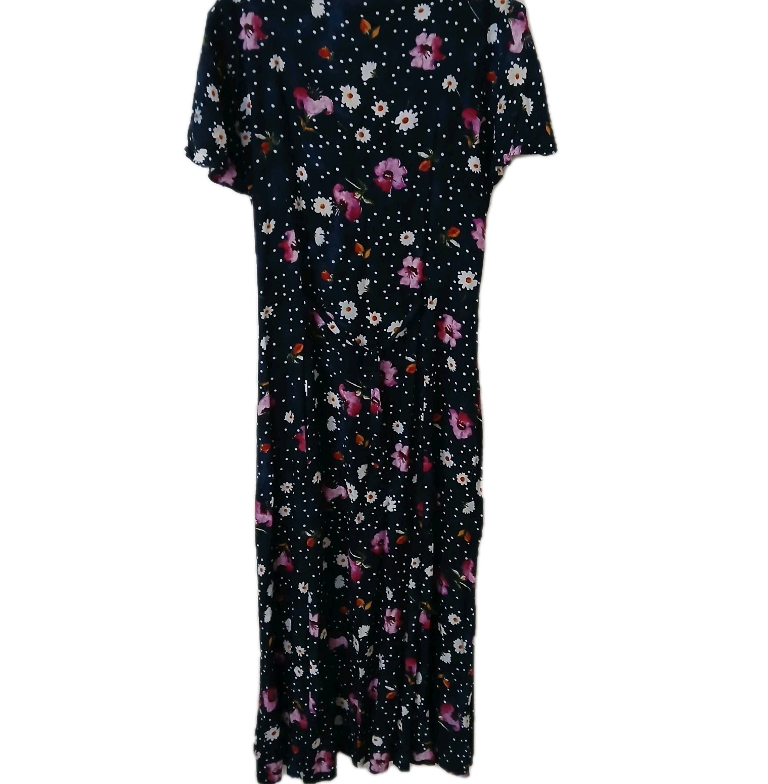 Vintage Basic Editions Floral Polka Dot Button Do… - image 10