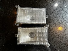 1973 1974 Plymouth Roadrunner Satellite Parking Light Turn Signal Lens Pair