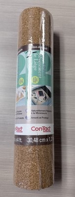 Con-Tact Brand - 04F-C6410-06 Cork Non-Adhesive Shelf and Drawer Liner. New.