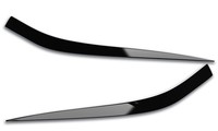 RDX Scheinwerferblenden Set BöSer Blick Schwarz Glanz FüR Kia Xceed CD Ab 2019-