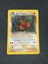 Dark Dugtrio 6/82 Team Rocket Holo W/Swirl on eBay