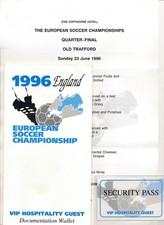 EURO 96 ENGLAND - Corporate Hospitality for Quarter Final @ Manchester United