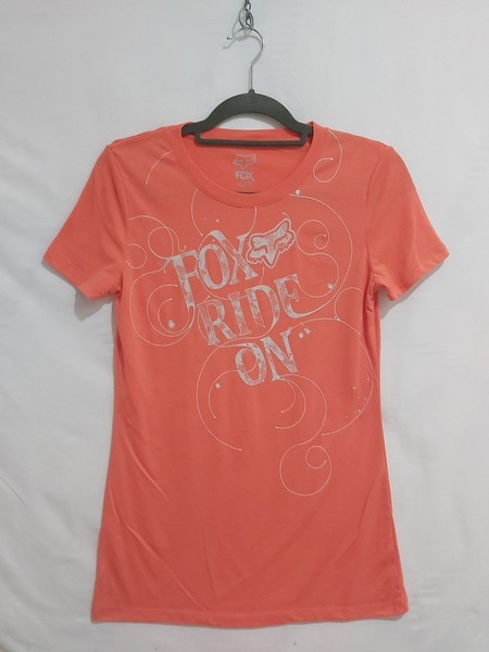 Fox Orange Graphic Logo T-shirt Size Small – Casual/Activewear