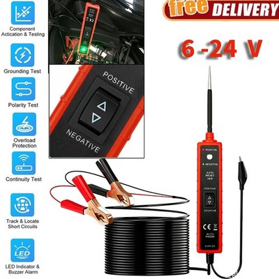 6-24V Car Auto Digital Power Probe Circuit Electrical Tester Test Device System