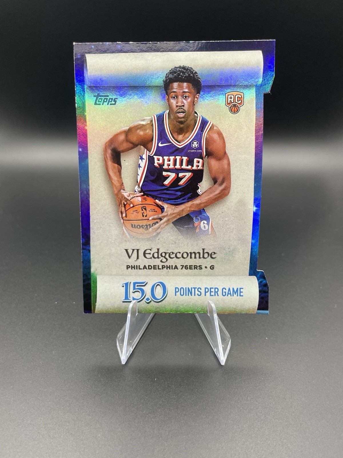 2025-26 Topps Holiday - Making the Nice List VJ Edgecombe #ML-3 (RC)