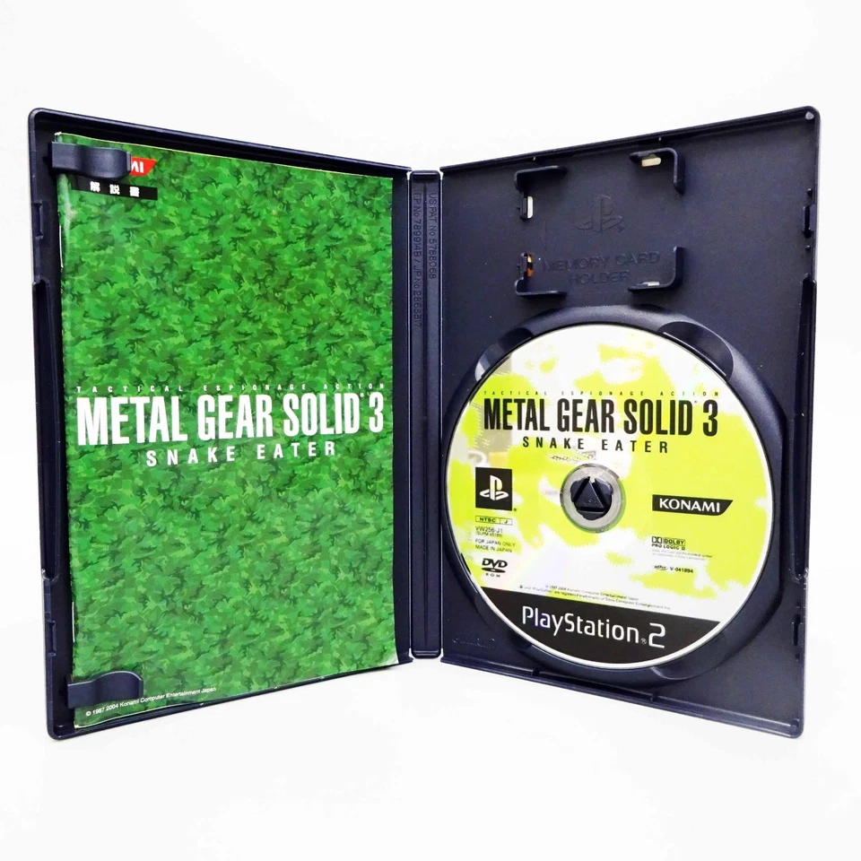 PS2 Metal Gear Solid 3 Snake Eater Premium Package Konami Sony Japan Used - Image 3 of 4