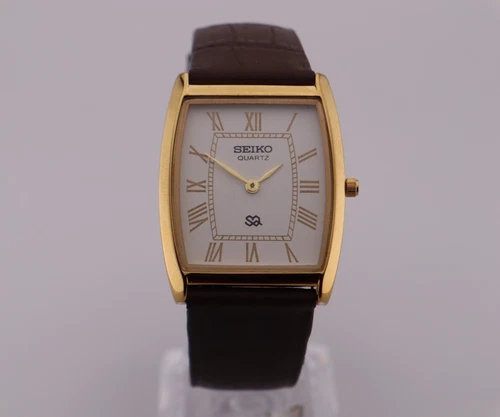 Vintage Seiko Slim Quartz  Men's Wrist Watch - Comes With New Battery, New Strap